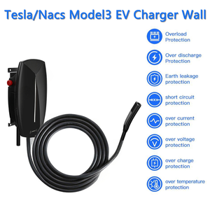 ที่ชาร์จ EV ตัวเชื่อมต่อติดผนังรุ่น<span class=keywords><strong>3</strong></span> wallbox 11W nacs IP55กันน้ำกลางแจ้งสถานีชาร์จ EV - Product Image 4