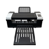 Cortadora de Papel con Servomotor E-CUT, Cuchilla Única, Rueda de Goma, Alimentación Automática, Máquina de Corte de Etiquetas y Adhesivos ESP32-S