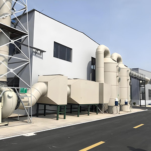 Tiên tiến thân thiện với môi ngang ướt Scrubber mới ô nhiễm không khí hệ thống kiểm soát cho bụi fume Loại Bỏ Nhà máy sản xuất - Product Image 3