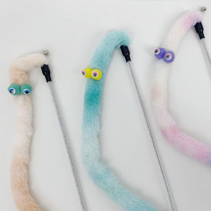 <b>Cat</b> Plush Teaser <b>Toy</b> With Long Handle Boredom Buster For <b>Cats</b> <b>Interactive</b> Play - Product Image 3