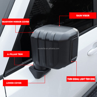 Coque de protection de rétroviseur latéral en ABS de qualité supérieure pour accessoires Land Cruiser Prado LC250 2024