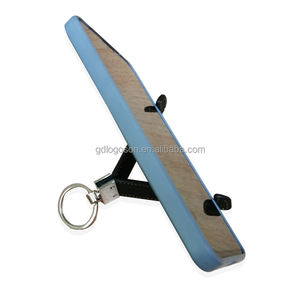 พวงกุญแจและห่วงเกี่ยวนิรภัยหนัง PU โลโก้ออกแบบได้ตามที่ต้องการ - Product Image 3