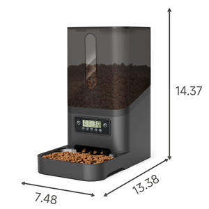 Stock prêt Timing intelligent Mangeoire pour <span class=keywords><strong>chat</strong></span> de grande capacité sans brouillage Mangeoire pour chien Mangeoire pour animaux de compagnie automatique et intelligente - Product Image 5