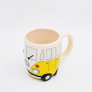 Gran oferta, diseño creativo, taza de café de gres, tazas de cerámica, mango colorido en forma de coche, tamaño personalizado, nuevo estilo, bebidas, regalos, vino - Product Image 4