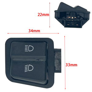 Motorola Motorcycle Switch 34x33x22mm Five Function Headlight Turn Signal Horn <b>Dimmer</b> For Scooter Zhongsha - Product Image 1