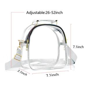 <span class=keywords><strong>Sac</strong></span> à bandoulière transparent en PVC à prix d'usine, <span class=keywords><strong>sac</strong></span> <span class=keywords><strong>de</strong></span> voyage - Product Image 1
