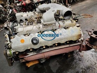 Moteur marin Diesel d'occasion d'origine japonaise RH10 pour Nissan UD