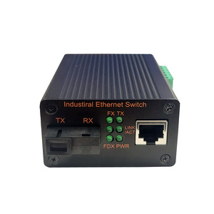 Factory Hot Selling MINI Industrial <b>Ethernet</b> Media Converter 10/100M Fiber Single Mode SC RJ45 20KM Industrial Media Converter - Product Image 3
