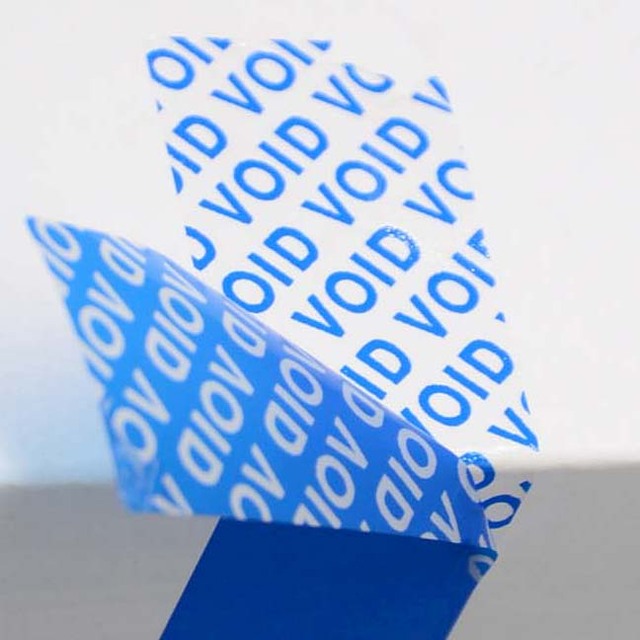 Custom Warranty Open Void Sticker  Total Transfer Tamper Evident Label Seal Label Tamper Proof Sticker Void Seals Stickers