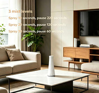 Diffuseur d'arômes électrique sans eau 160 ml, nébuliseur à air froid, purificateur d'air à huiles essentielles, diffuseur de parfum, aromathérapie domestique