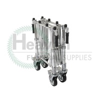 Chariot d'église d'incrustation en acier inoxydable, largeur 110 cm, prix de gros