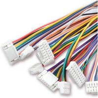Personnalisé 2P/3P/4P/5P/6 broches JST GH série 1.25 mâle femelle Double connecteur avec fil 1007 26AWG 28AWG
