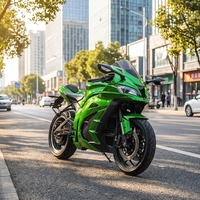 Moto électrique sportive SKD CKD 3000w 17 pouces 72V avec moteur à moyeu pour adultes
