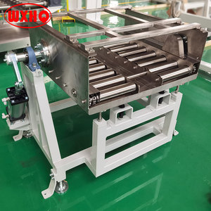 Tam Paslanmaz Çelik Rulolu Konveyör Hattı, Sabit Kutu Yüklerinin Dönüşü ve Transferi İçin - Product Image 4