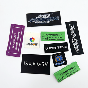 Tùy Chỉnh Dệt Nhãn Bền Và Có Thể Giặt Mẫu Miễn Phí Tùy Chỉnh Dệt Nhãn Quần Áo Nhãn Dệt - Product Image 1