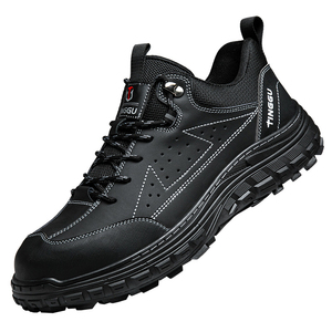 Chaussures de randonnée pour hommes DSF1050, semelle anti-perforation, kaki, chaussures de sécurité isolées électriquement, chaussures de trekking - Product Image 6