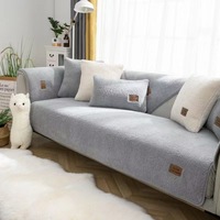 Universal Sectional Sofa Schon bezug Dehnbarer elastischer Stoff Rutsch feste Passform L-Form U-Form Couch Cover Protector