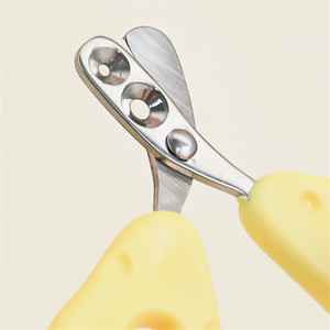 <span class=keywords><strong>Fromage</strong></span> chat coupe-ongles pour animaux de compagnie avec Double trou chats coupe-ongles griffe soin produit de toilettage pour animaux de compagnie chiot chat coupe-ongles - Product Image 4