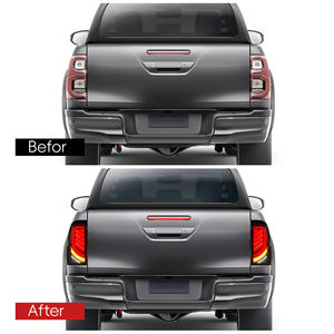ไฟท้าย LED รุ่นใหม่ของ Wenye พร้อมหลอดฮาโลเจน HID ซีนอน สำหรับ Hilux ใช้ได้กับรถยนต์ทั่วไป และสามารถดัดแปลงเพื่อการอัพเกรด 12V - Product Image 2