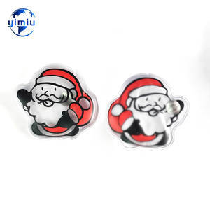 Kartun Natal Lucu Mini Penghangat Tangan Kantong Air Panas Terapi Panas Cepat 5 Detik Bahan PVC Ramah Lingkungan Penggunaan Fisioterapi - Product Image 2