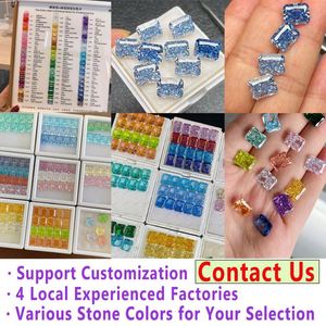 DYLAM Bracelets de mariage et de mariée en argent sterling 925, personnalisés pour couple, avec pendentif CZ Moissanite 5A 8A et chaîne tennis, bijoux fins et tendance - Product Image 6