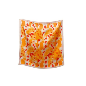 Foulard Quadrato Piccolo a Pois 70x70cm per Donna, Accessorio Moda - Product Image 1