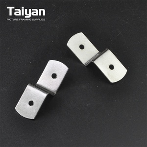Juego de clips metálicos en forma de <span class=keywords><strong>Z</strong></span> TS-K127, abrazaderas para lienzos, herrajes para marcos de cuadros, para montaje de obras de arte en lienzos - Product Image 4