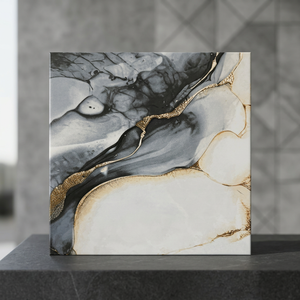 Hot Selling Porcelain Ceramic Tiles 40x40 Semi-Matte Non-Slip Modern Floor Tiles for Living Room Bathroom Parking Outdoor Garage - Product Image 1