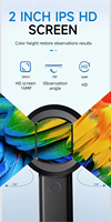 HD Digital Electron Magnifying Glass 2MP 500X Macro Lens Mini Scanning Mobile Phone Repair Camera Microscope for Electronics