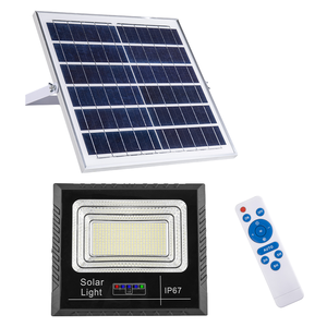 Proyector LED blanco cálido para exteriores a prueba de agua IP65, luz de inundación Solar con cuerpo de lámpara ABS para aplicaciones de jardín - Product Image 1
