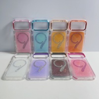 Casing HP INS Style Glitter Electroplated Magnetik Trendy Anti Benturan untuk Wanita untuk iPhone 17 16 15 Pro Max
