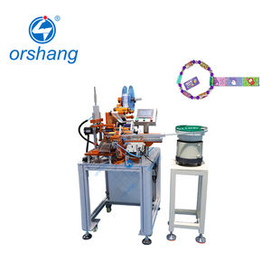 Orshang usine directe électrique automatique autocollant machine pour auto-adhésif jouet perlé étiquettes Cartons-creux perle Bracelet PLC - Product Image 2