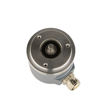 Encodeur Rotatif Absolu RGS M58B Multi-tours/Mon-tours, Axe Solide 58mm, Capteur Photoélectrique 5V, Axe Vertical, Câblage