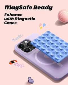 Soporte Magnético Cuadrado de Silicona N52 para Teléfono, con Logotipo y Colores Personalizables, para Escritorio, con Ventosa - Product Image 3