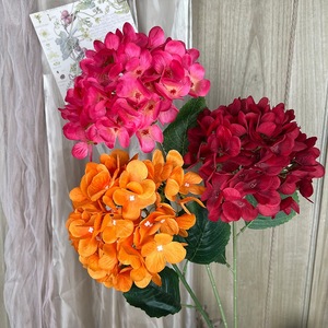 ดอกไฮเดรนเยียประดิษฐ์คุณภาพสูง ขนาดใหญ่ สัมผัสเหมือนจริง ทำจากยางลาเท็กซ์ สำหรับตกแต่งงานแต่งงานและบ้าน ขายส่ง - Product Image 4