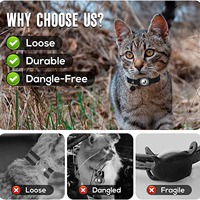 Étui étanche en polyuréthane pour iPhone, compatible avec les traceurs de colliers pour animaux et les anneaux de localisation pour chats perdus