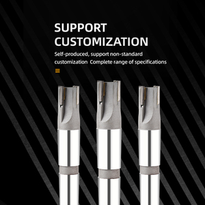 High Precision Morse Taper Shank <strong>Carbide</strong> <strong>Mill</strong> Cutter Straight Edge <strong>End</strong> <strong>Mill</strong> with OEM Customization Support - Product Image 4