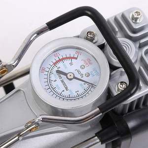 Pompe à air pour pneus de voiture avec manomètre numérique, compresseur d'air numérique pour voiture, pompe automatique portable - Product Image 2