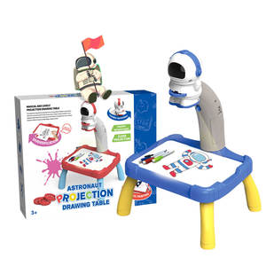 Juguete de mesa de <span class=keywords><strong>dibujo</strong></span> de proyección de <span class=keywords><strong>astronauta</strong></span>, tablero de pintura educativo de nuevo diseño para niños, entrenamiento de PC, otros juguetes de <span class=keywords><strong>dibujo</strong></span> para bebé - Product Image 3
