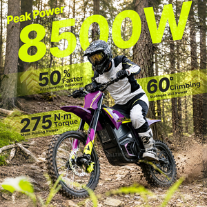 Valtinsu Em5 Ultra 72V 8500W 96Km/H Moto tout-terrain électrique à longue portée pour adultes - Product Image 4