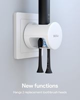 Base de charge murale sans fil pour la série HX 4100 2-en-1, 2 supports, 3 ports, prise 2 broches, résistant à l'eau IPX6