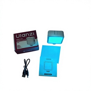 ไฟวิดีโอ <span class=keywords><strong>LED</strong></span> สี RGB รุ่น <span class=keywords><strong>Ulanzi</strong></span> <span class=keywords><strong>VL49</strong></span> คุณภาพสูง 2500K-9000K 800LUX พร้อมแม่เหล็กยึดแบบมินิ ขยายได้ 3 ช่องเสียบ Cold Shoe แบตเตอรี่ 2000mAh ช่องเสียบ Type C - Product Image 1