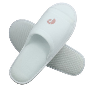 Cómodas zapatillas desechables de algodón de felpa para hotel, zapatillas de dormitorio de China, zapatillas de hotel baratas y cómodas para hotel - Product Image 5