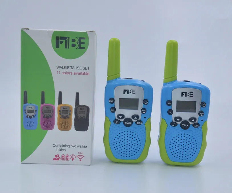 TH-electronic BF 2024 Nova Venda de alta Qualidade Lâmpada Branca Bateria Brinquedo Rádio Walkie Talkie 200km