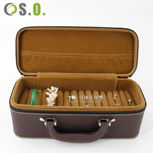 Custom Logo Velvet Jewelry <b>Box</b> jewelry Travel Case <b>Ring</b> <b>Box</b> Earring Bracelet Luxury Jewelry <b>Box</b> Packaging - Product Image 3