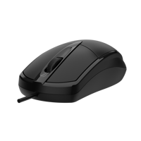 Souris d'Affaires Filaire USB VONN V301 Noire avec Long Câble, Plug & Play, Souris USB Filaire Économique pour PC et Ordinateur Portable