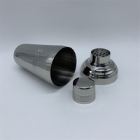 500ml 16oz Acier Inoxydable Heavy Duty Bar Barman Mixologue Outil Boissons Boissons Cocktail Mélange Cordonnier Shaker