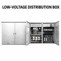 Caja de Distribución Integrada de Bajo Voltaje AC JP, Personalizada, Impermeable, Empotrada, de Acero Inoxidable Reforzado