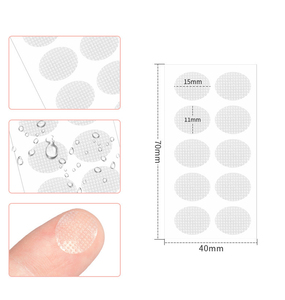 Chết cắt áp lực nhạy cảm Tai Stickers các bản vá lỗi không thấm nước một mặt Silicone ear Thùy Hỗ trợ các bản vá lỗi - Product Image 5