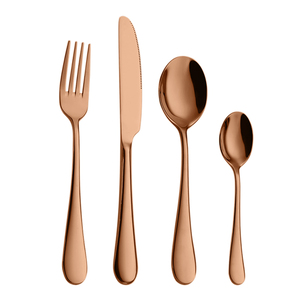De alta calidad de acabado de espejo cubiertos calidad 18/0 Tailandia 24 piezas tenedores y cucharas para niños - Product Image 4